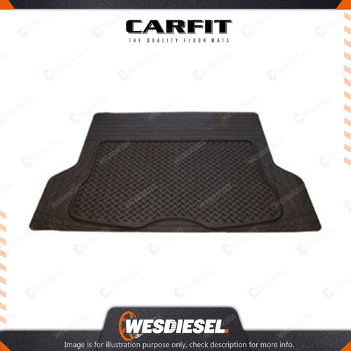 Carfit Boot Rubber Mats Black Large 109cm x 143cm Premium Quality
