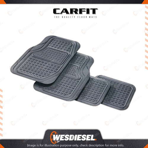 Carfit 4 Piece Set Guardian Rubber Grey FR 68cm x 46cm / RR 36cm x 43cm