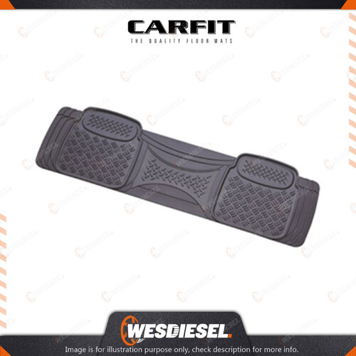 Carfit 1 Piece Sentry Grey Rear Rubber Mat 43cm x 144cm Premium Quality