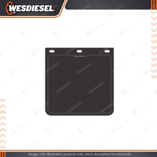 Command Black Heavy Duty Uni Mudflap 280mm x 280mm - Made In Australia