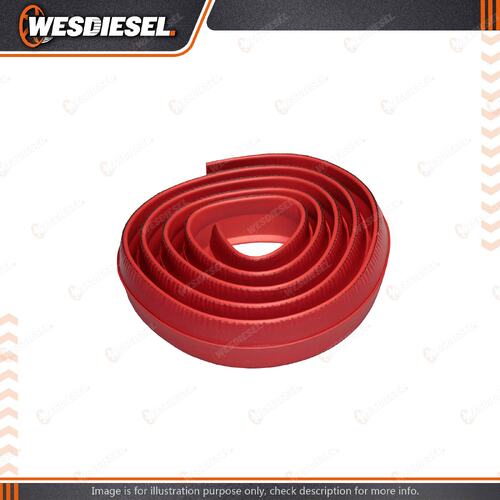 EZ LIP Universal Foam Rubber Spoiler Red 1" Made in USA - 27EZR85