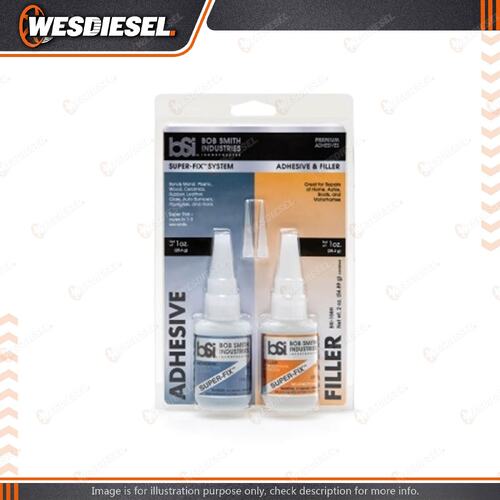 BSI Super-Fix System Ca Glue and Super-Fix Filler 30ML EA - 48BSI-158H