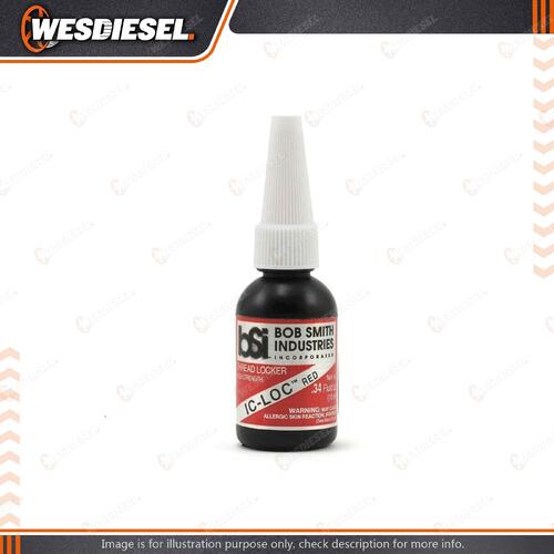 BSI IC-LOC Red High Strength Thread Locker 10ML - 48BSI-173 Premium Quality