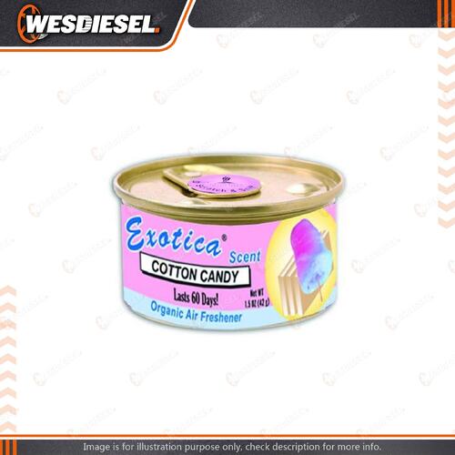 Exotica Scent Cotton Candy Car Freshener for Universal Car - 76ESC24CAN