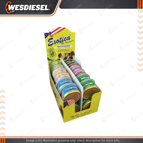 Exotica Scent Special Mix Car Freshener 1 Box for Universal Car - 76ESC24MX