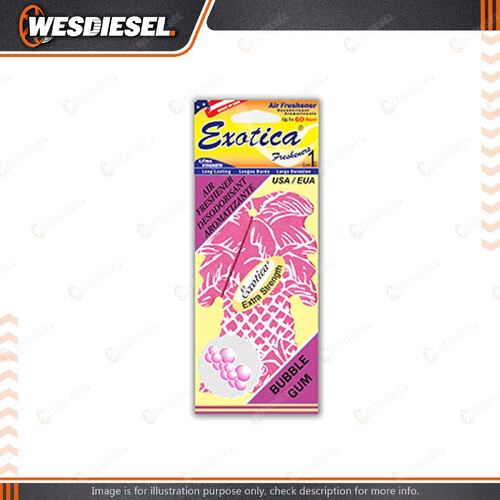 Exotica Palm Tree Bubblegum Air Freshener for Universal Car - 76PT24C1BUB