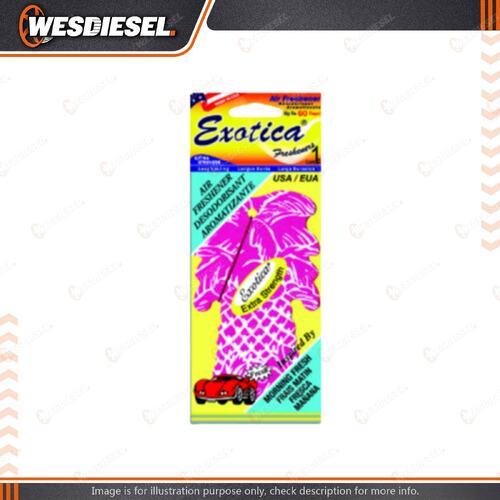 Exotica Palm Tree Fresh Morning Air Freshener for Universal Car - 76PT24C1FMO