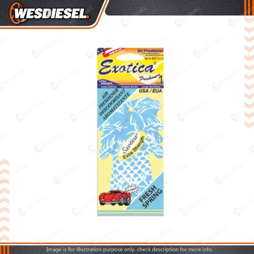 Exotica Palm Tree Fresh Spring Air Freshener for Universal Car - 76PT24C1FSP