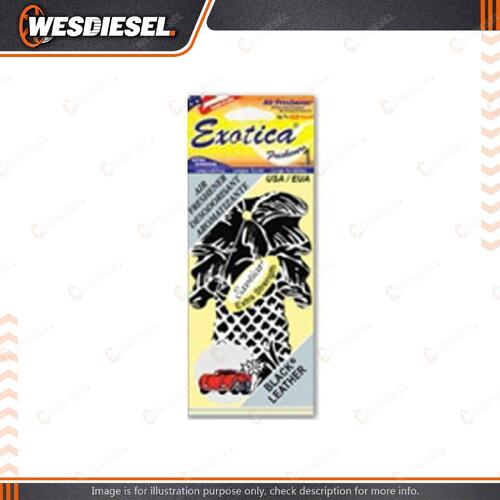 Exotica Palm Tree Leather Air Freshener for Universal Car - 76PT24C1LEA