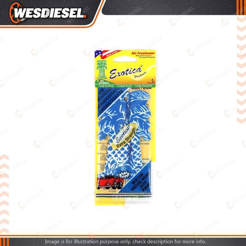 Exotica Palm Tree New Car Air Freshener for Universal Car - 76PT24C1NCR