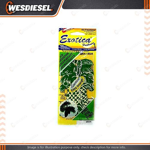 Exotica Palm Tree Pine Air Freshener for Universal Car - 76PT24C1PIN
