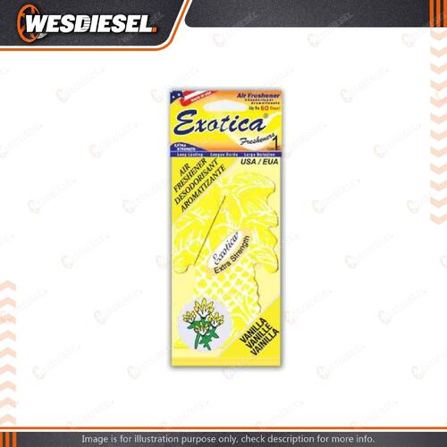 Exotica Palm Tree Vanilla Air Freshener for Universal Car - 76PT24C1VAN