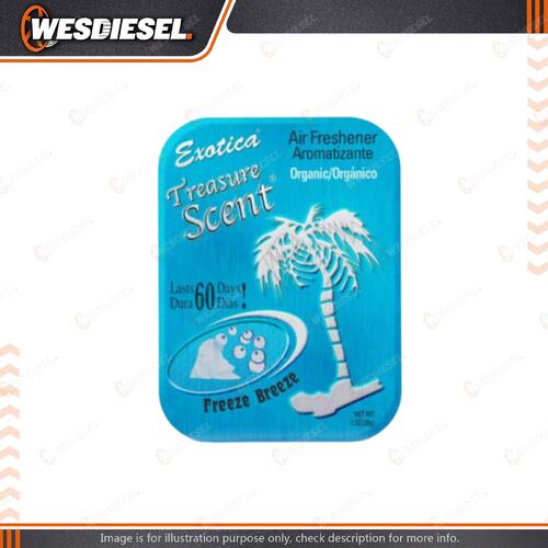 Exotica Treasure Scent Freeze Breeze Car Freshener 28 grams - 76TSC24FBZ