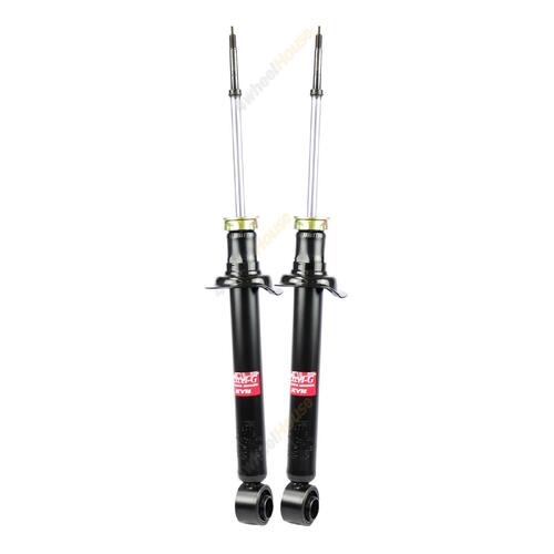 Pair KYB Shock Absorbers Twin Tube Gas-Filled Excel-G Rear 341099