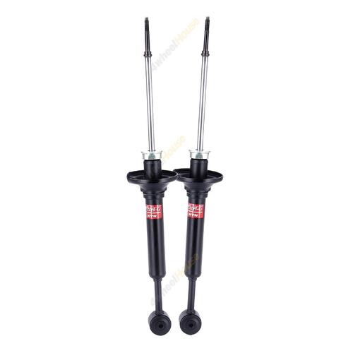 Pair KYB Shock Absorbers Twin Tube Gas-Filled Excel-G Rear 341167