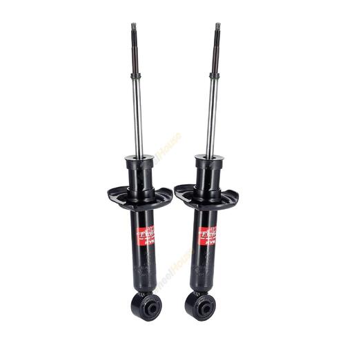 Pair KYB Shock Absorbers Twin Tube Gas-Filled Excel-G Rear 341282