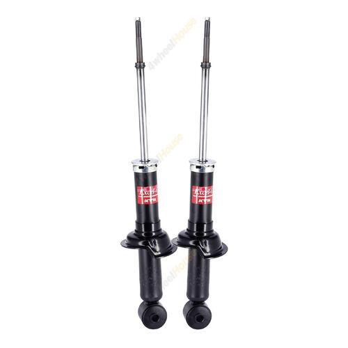 Pair KYB Shock Absorbers Twin Tube Gas-Filled Excel-G Rear 341425