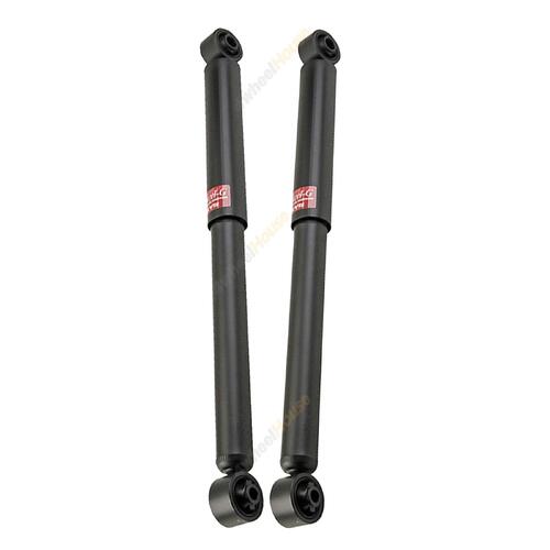 Pair KYB Shock Absorbers Twin Tube Gas-Filled Excel-G Rear 343056