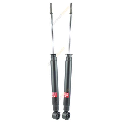 Pair KYB Shock Absorbers Twin Tube Gas-Filled Excel-G Rear 344362