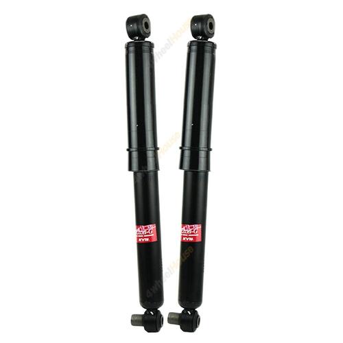 Pair KYB Shock Absorbers Twin Tube Gas-Filled Excel-G Rear 344809