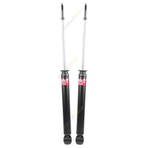 Pair KYB Shock Absorbers Twin Tube Gas-Filled Excel-G Rear 348070