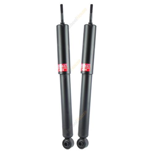 Pair KYB Shock Absorbers Twin Tube Gas-Filled Excel-G Rear 349115