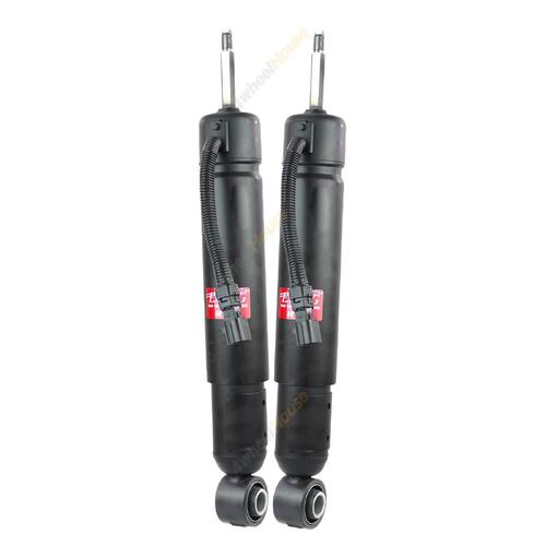 Pair KYB Shock Absorbers Twin Tube Gas-Filled Excel-G Rear 741072