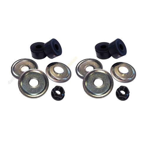 Pair KYB Bush Washer Mounting Kit OE Replacement Rear Left & Right KSM7803