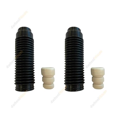 Pair KYB Strut Bump Stop Dust Cover Kit OE Replacement Front SB5227