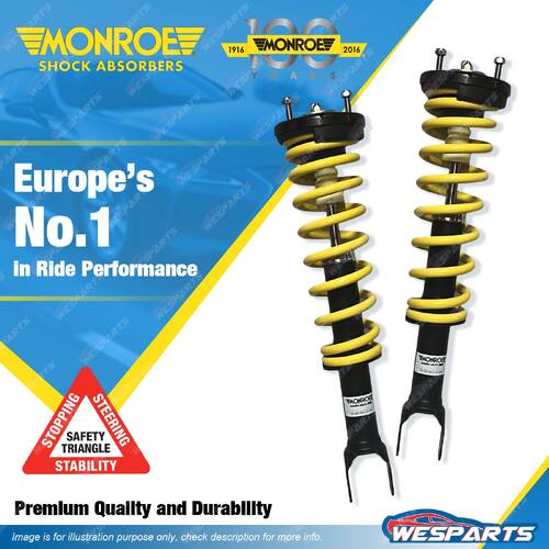 Front STD Monroe Shocks Complete Struts for Ford Falcon BA BF XR6 02-07