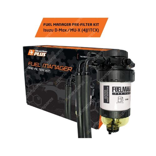 Direction Plus Fuel Manager Pre-Filter Kit for Isuzu D-MAX Nissan Navara NP300