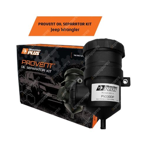 Direction Plus ProVent Oil Separator Kit for Jeep Wrangler ENS 2007-2017