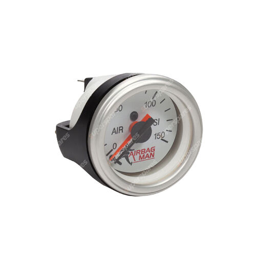Airbag Man Dual Needle Gauge White Face AC7200