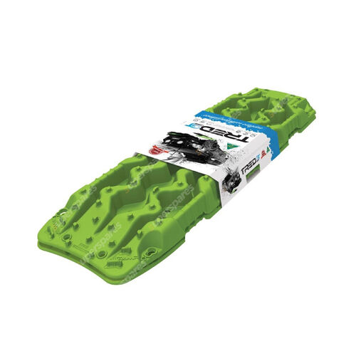 TRED TREDGTGR GT Recovery Device Board Fluro Green Pair Caravan Trailer Off Road