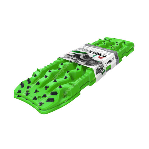 TRED TREDPROGR PRO Recovery Device Green Pair Car Caravan Trailer Off Road