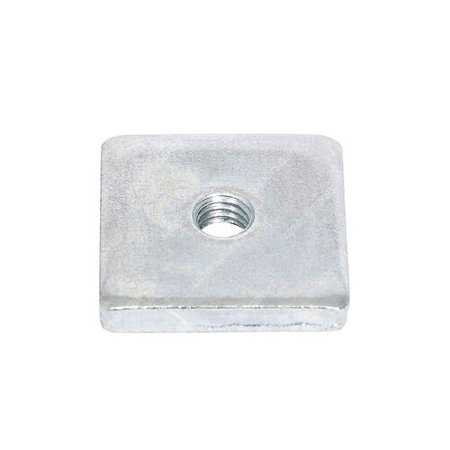 Rhino Rack M6 24mm x 24mm x 4mm Nut Galvanised