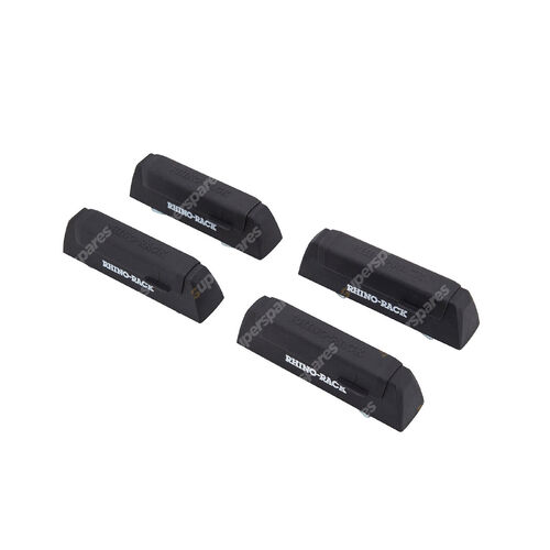4 pcs of Rhino Rack Quick Mount Leg Bases and Covers