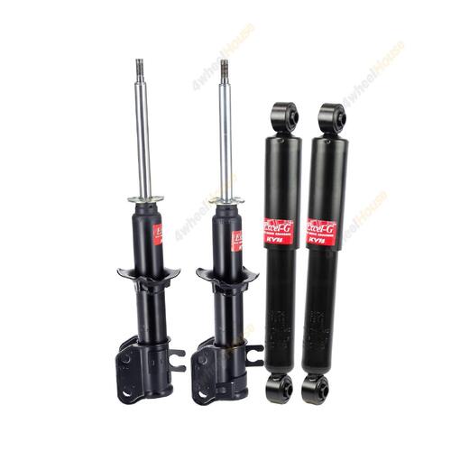 4 x KYB Strut Shock Absorbers Excel-G Front Rear 332101 332100 343304