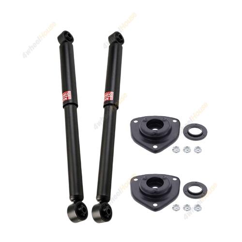 2 x KYB Shock Absorbers Strut Top Mount Kit Front 333193 333192 KSM7112