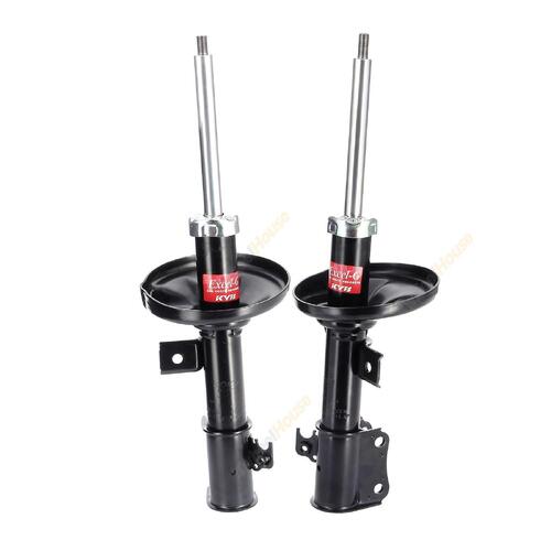 2 x KYB Strut Shock Absorbers Excel-G Gas Replacement Front 333432 333431
