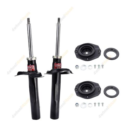 2 x KYB Shock Absorbers Strut Top Mount Kit Front 333730 333729 KSM1906