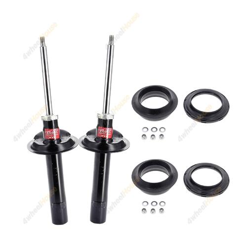 2 x KYB Shock Absorbers Strut Top Mount Kit Front 333830 KSM1900