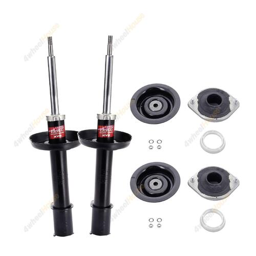 2 x KYB Shock Absorbers Strut Top Mount Kit Front 333831 KSM2302