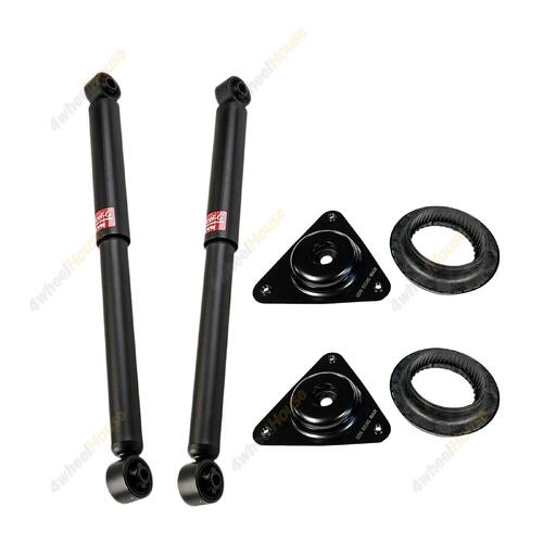 2 x KYB Shock Absorbers Strut Top Mount Kit Front 3340169 3340168 KSM7258