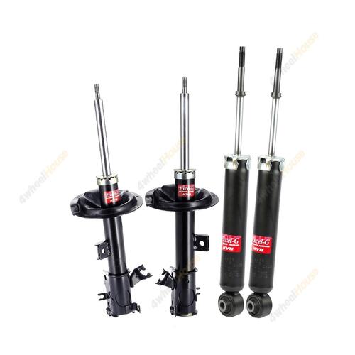 4 x KYB Strut Shock Absorbers Excel-G Front Rear 334381 334380 344439