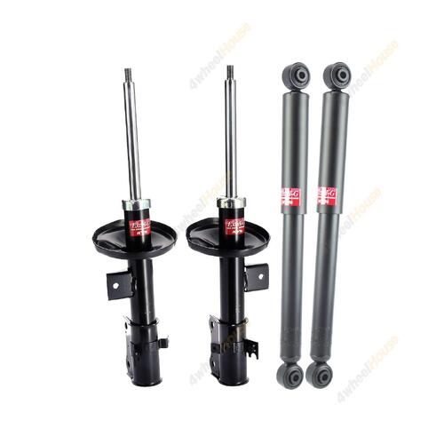 4 x KYB Strut Shock Absorbers Excel-G Front Rear 334465 334464 343435