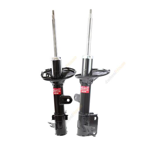 2 x KYB Strut Shock Absorbers Excel-G Gas Replacement Front 334503 334502