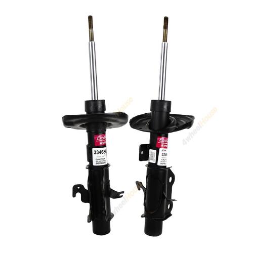 2 x KYB Strut Shock Absorbers Excel-G Gas Replacement Front 334687 334686