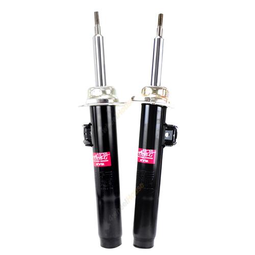 2 x KYB Strut Shock Absorbers Excel-G Gas Replacement Front 3358002 3358001