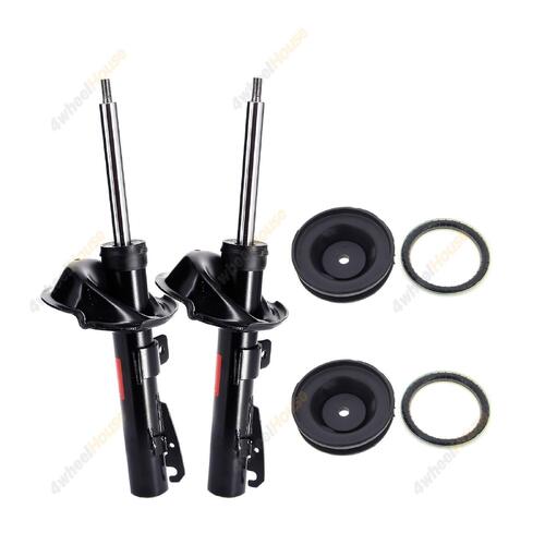 2 x KYB Shock Absorbers Strut Top Mount Kit Front 335918 KSM1205